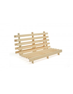The Scandi can also fold into a sofa position if required, see our futon sofa beds department