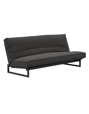 Innovation Fraction sofa bed in Kenya Dark Grey fabric