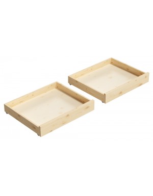 2 drawer set for Kanso 120 bed