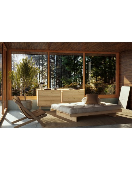 Kanso Bed by Karup Design 120 compact double