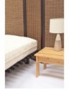 Cottonsafe organic cotton / wool blend fabric is naturally fire retardant - no need for treatments.